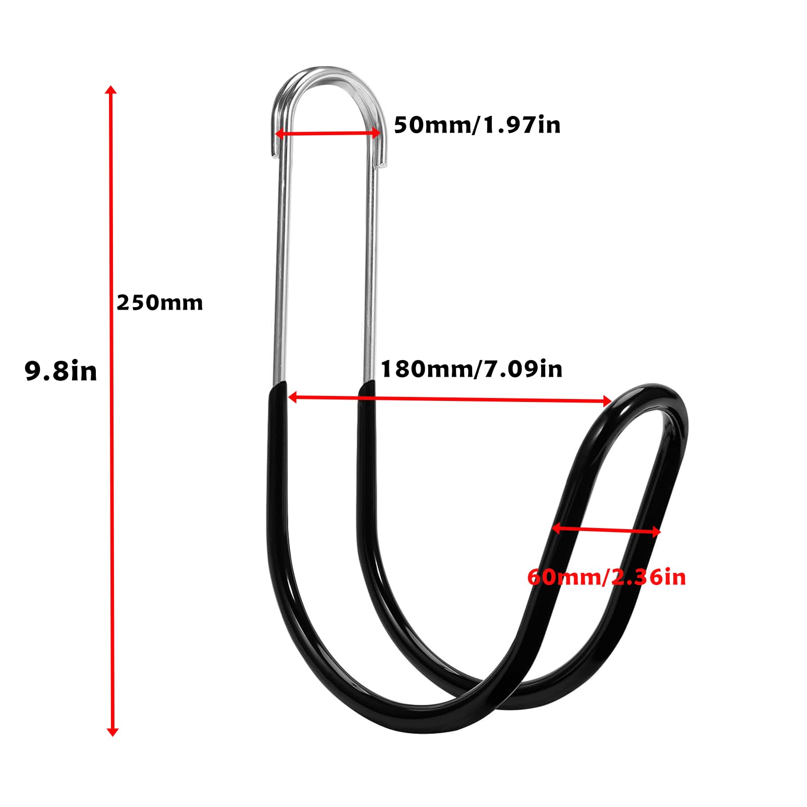 Yoniccal comparación de tamaño para mangueras hasta 50 ft
