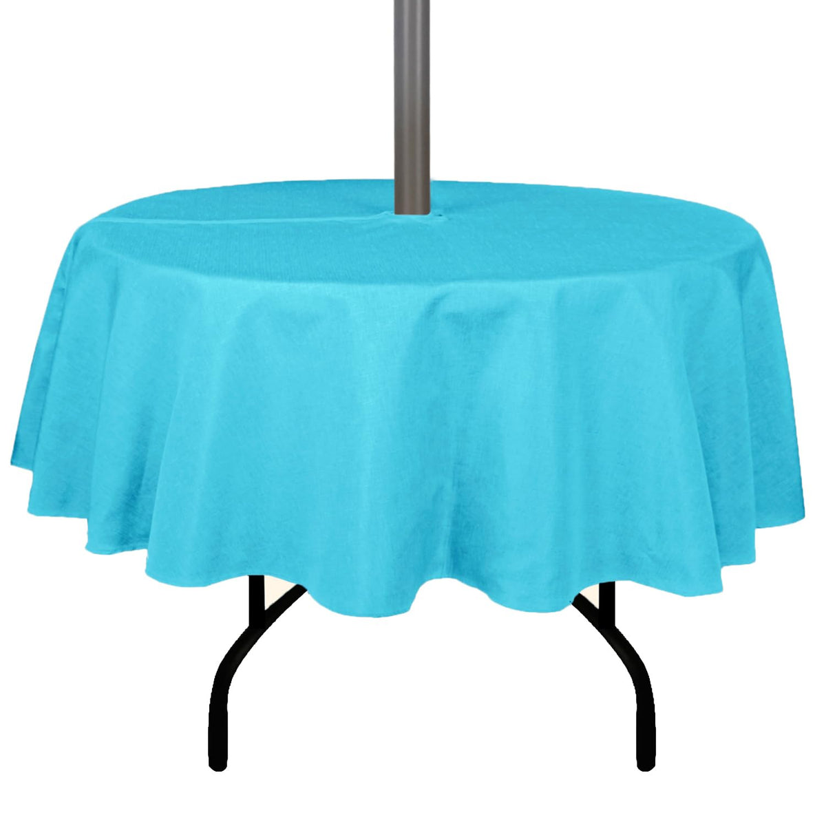 youngseahome mantel frontal color aqua mostrando ajuste y acabado repelente