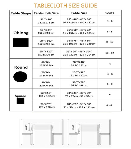 youngseahome mantel plegado listo para guardar, etiqueta con instrucciones de cuidado
