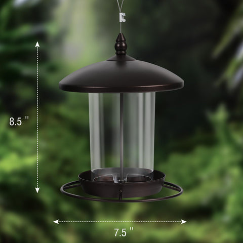 Youvip percha 360 detalle con aves mostrando acceso múltiple