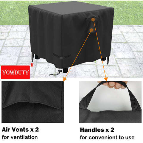 YOWDUTY asas laterales para colocar y retirar con facilidad