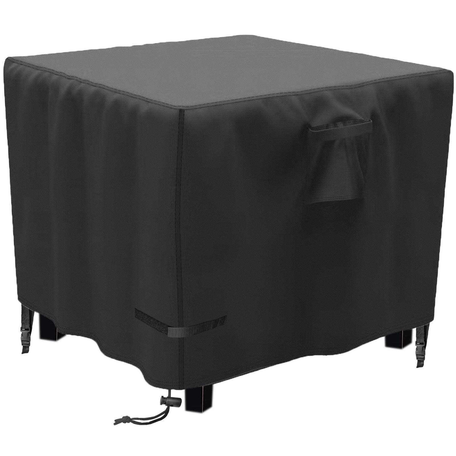 YOWDUTY vista frontal de la funda protegiendo mesa, protección completa
