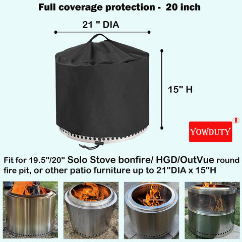 YOWDUTY tejido 600D resistente mostrando textura y durabilidad