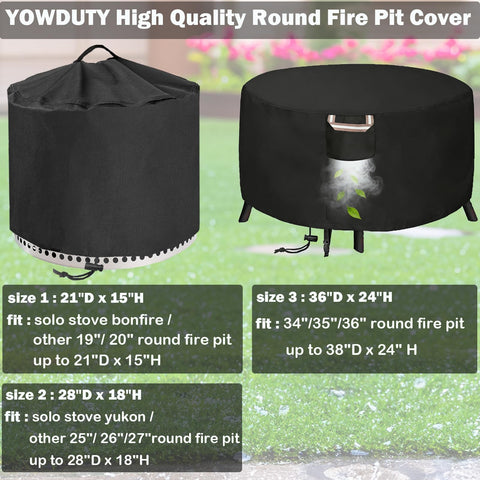 YOWDUTY funda en terraza protege el fogón de lluvia y polvo