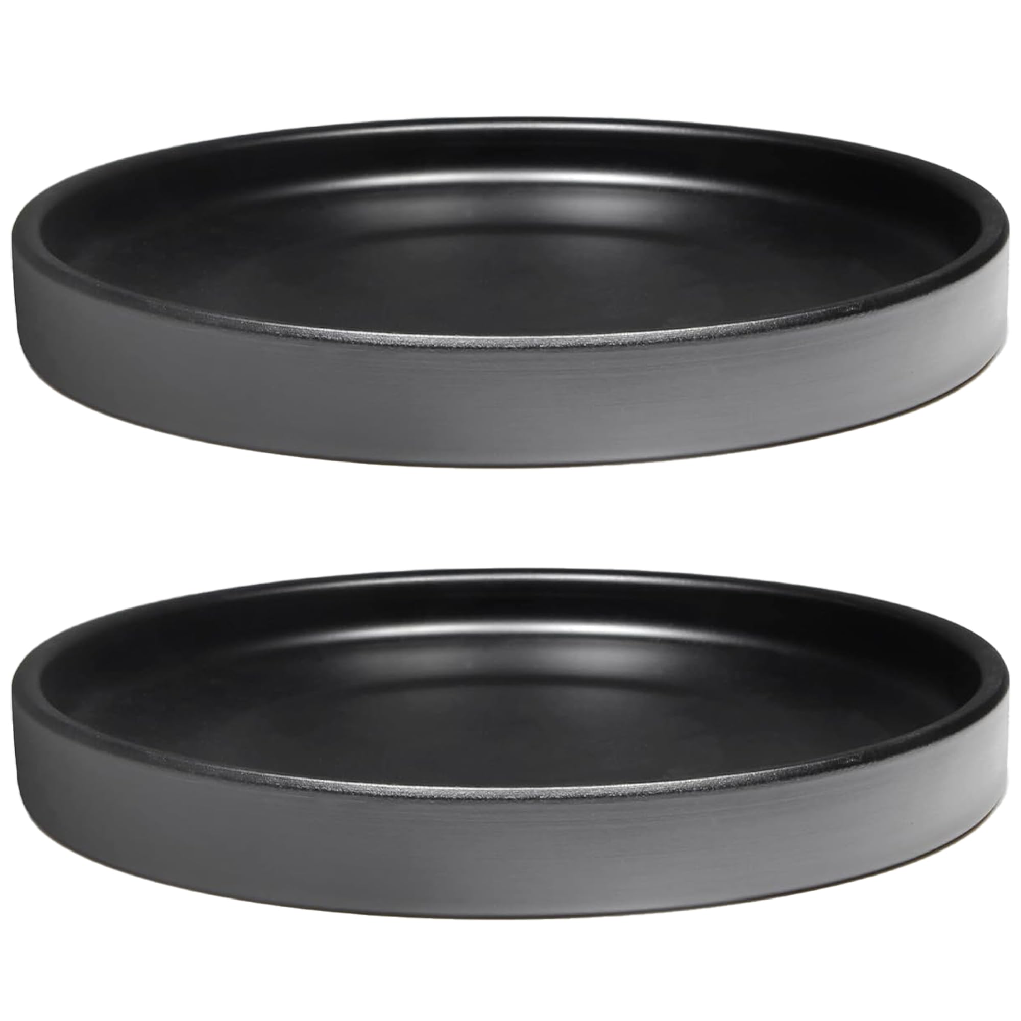 Yukfona plato cerámica frontal muestra acabado protector