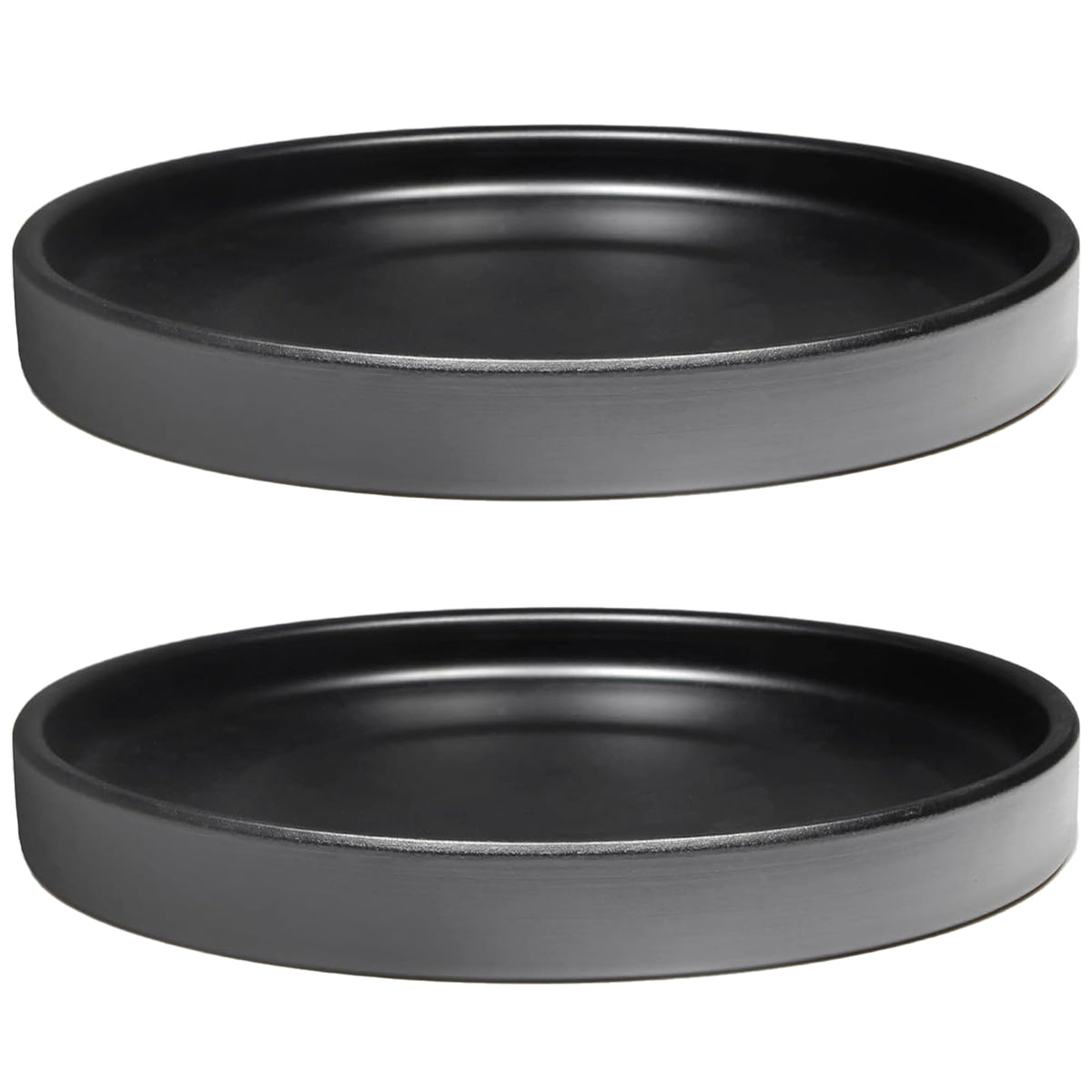 Yukfona plato cerámica frontal muestra acabado protector
