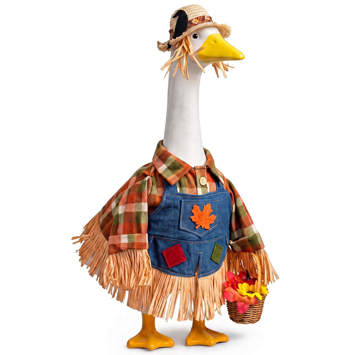 YVMMVY frente del conjunto de espantapájaros, presentación lista para decorar
