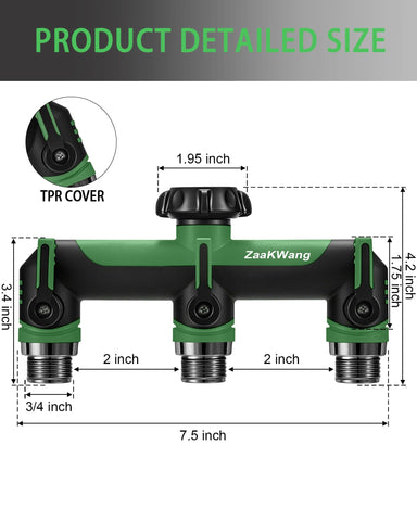 ZaakWang primer plano del cuerpo TPR/ABS resistente al sol y antideslizante