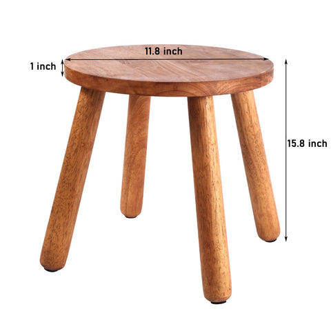 zaowofires taburete usado como soporte para planta añade altura decorativa