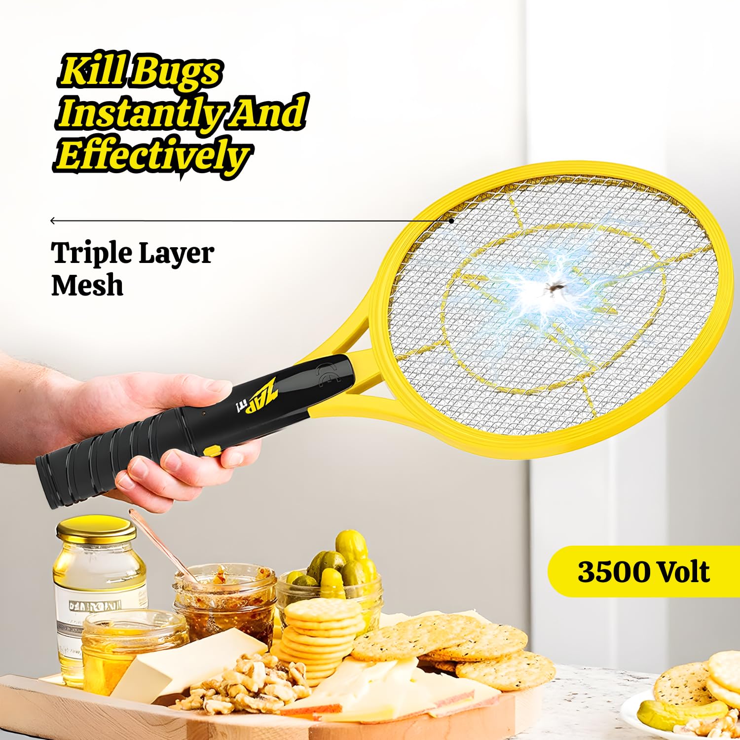 ZAP IT! en uso durante camping elimina mosquitos eficazmente