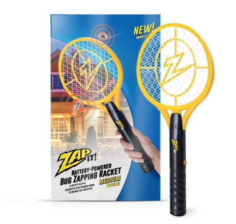 ZAP IT! vista frontal del empaque lista para usar y portátil