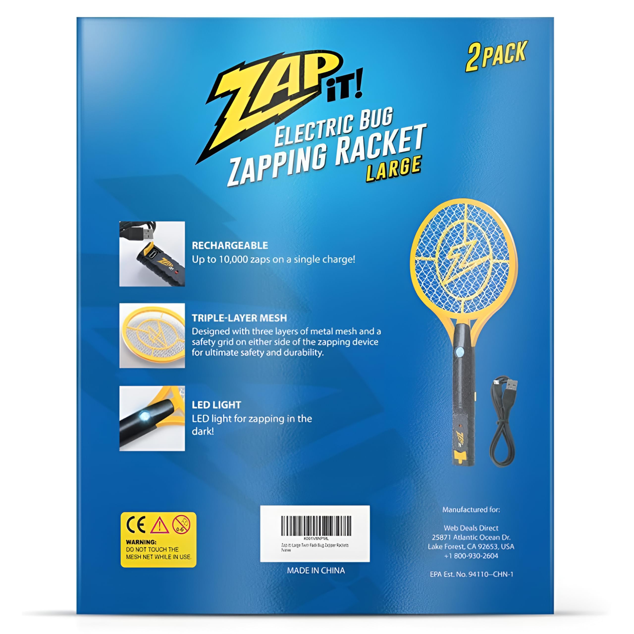 ZAP IT! uso en picnic al aire libre mostrando utilidad y comodidad