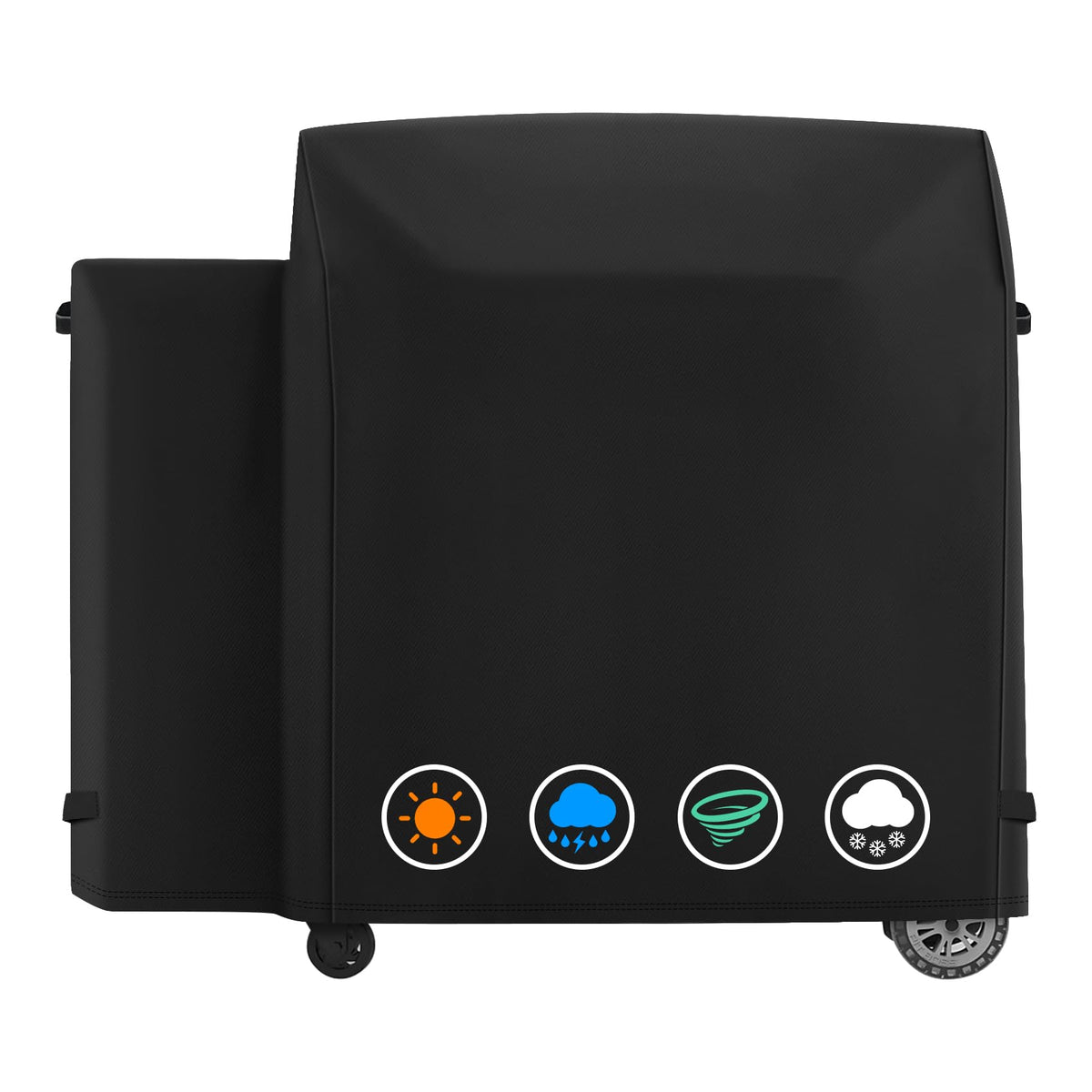 ZBXFCSH funda frontal sobre Pit Boss 1600 protege contra intemperie