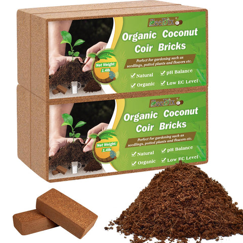ZeeDix cama para reptil usando fibra de coco segura y confortable