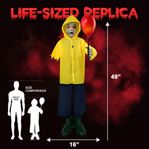 Zesua primer plano del rostro zombi con detalles que aumentan el realismo