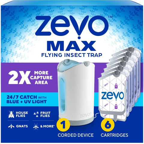 ZEVO base frontal mostrando diseño compacto y eficacia