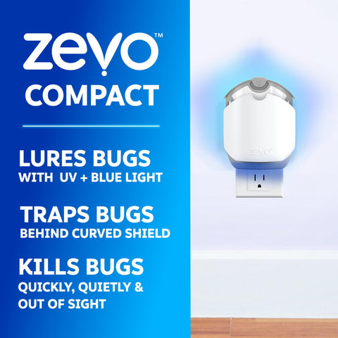 ZEVO primer plano de la capa adhesiva que atrapa insectos eficazmente