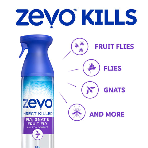 ZEVO aplicación dirigida en cocina para eliminar moscas y mosquitos