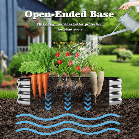 ZFHgarden macetero al lado de una persona para visualizar tamaño y ergonomía