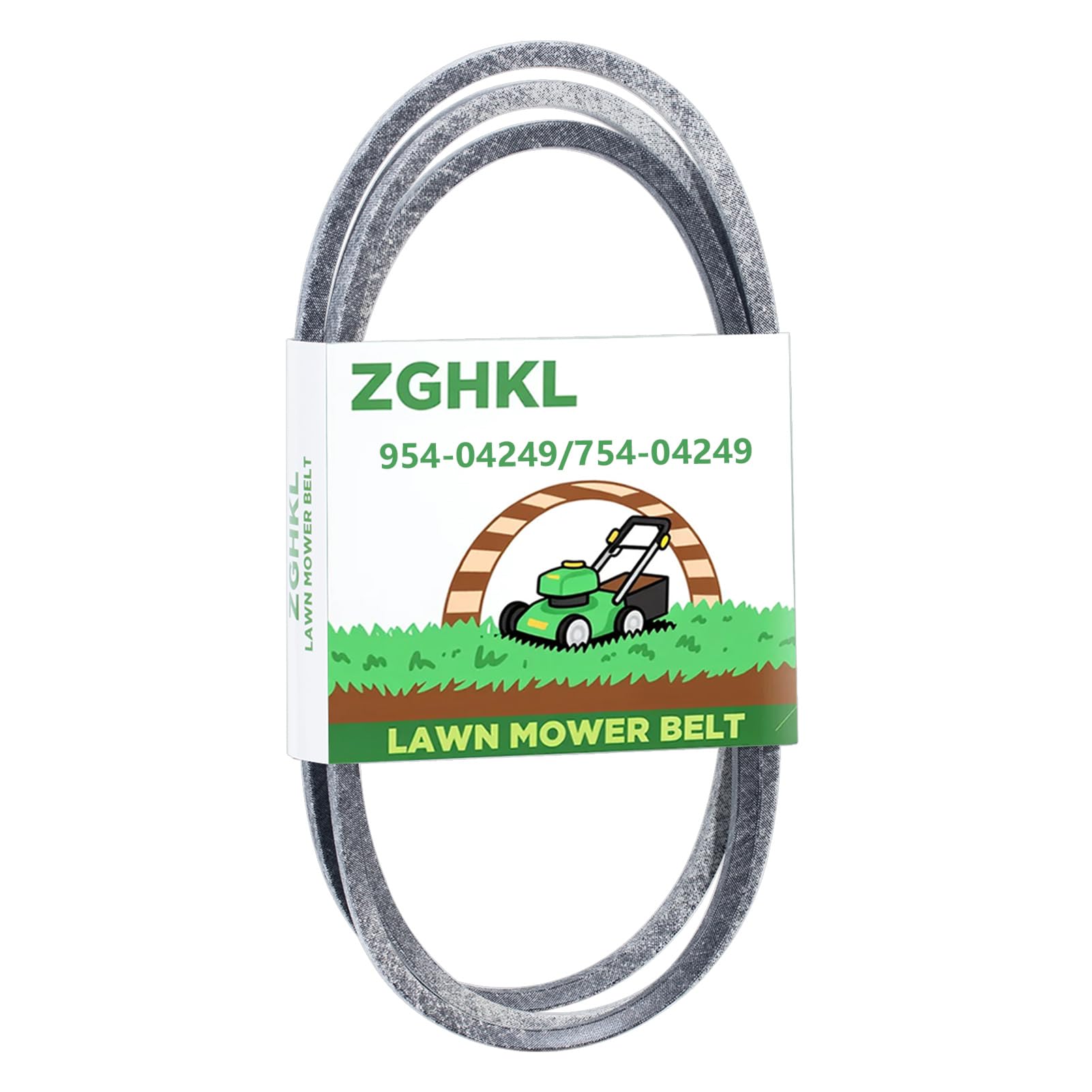 ZGHKL cinturón frontal del deck mostrado completo, reemplazo fiable