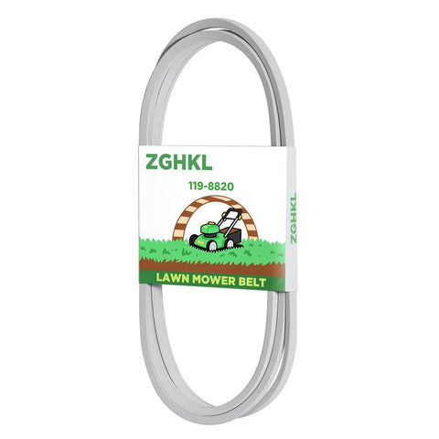 ZGHKL correa frontal en empaque mostrando ancho y longitud, asegura compatibilidad