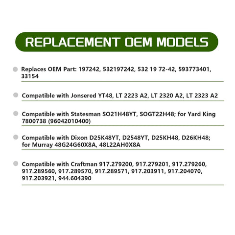 ZGHKL etiqueta con números OEM reemplazables, confirma compatibilidad