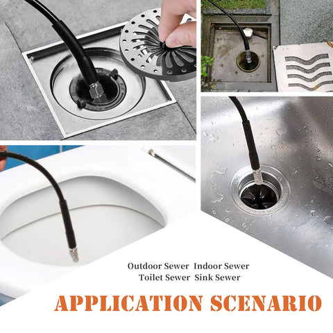 Zgqmcgy conjunto de boquillas variadas para distintos tipos de obstrucciones