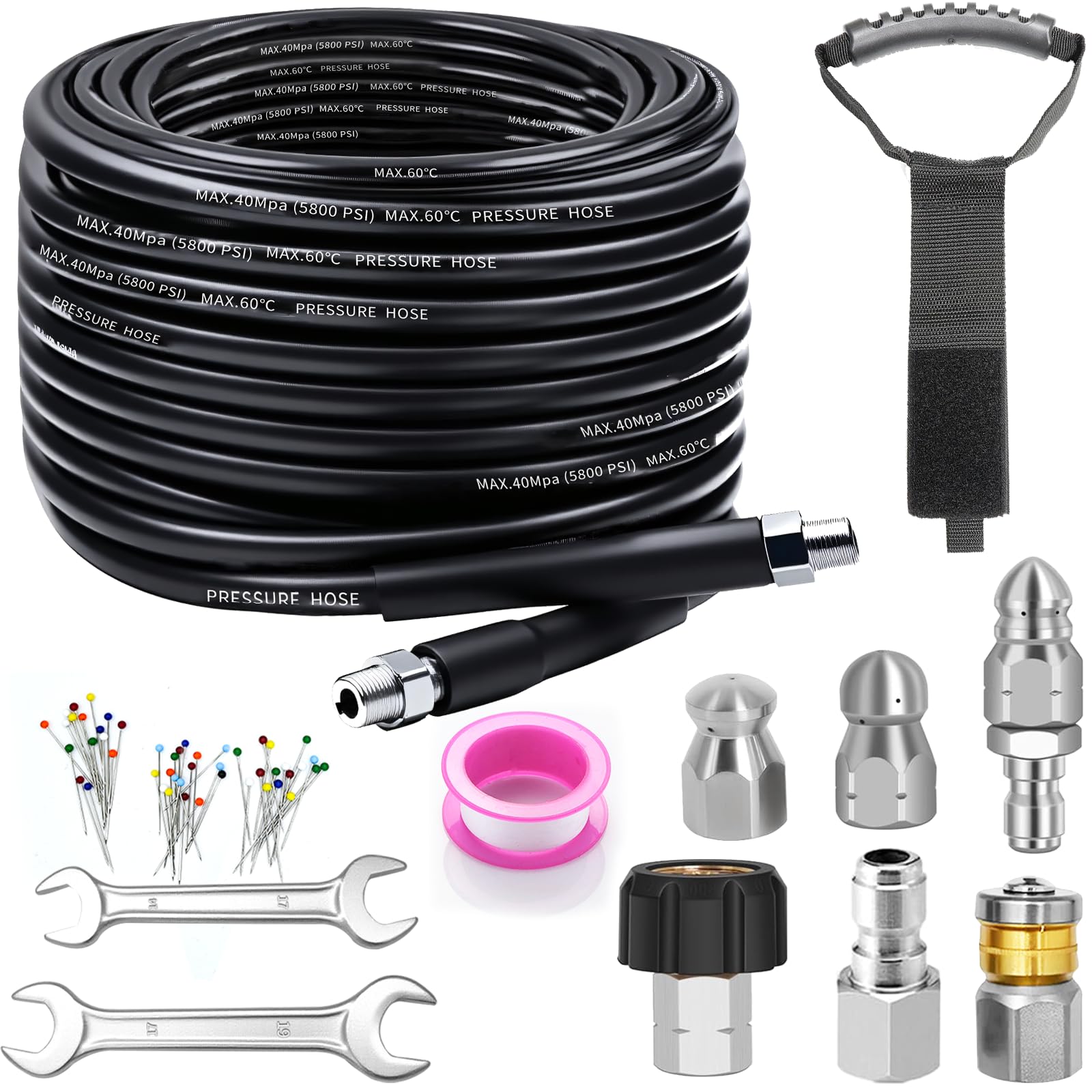 Zgqmcgy kit frontal empaquetado mostrando todos los componentes y su practicidad