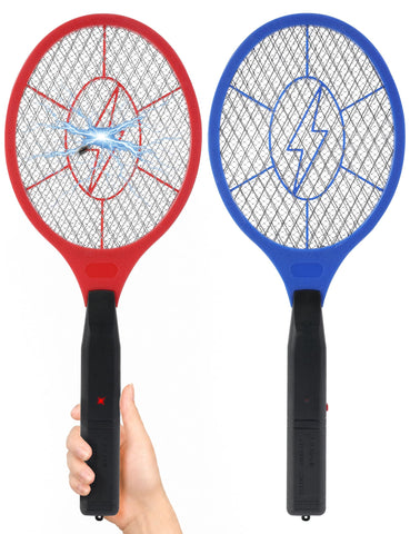 ZHOU HE frontal del pack rojo y azul que muestra diseño compacto y colores