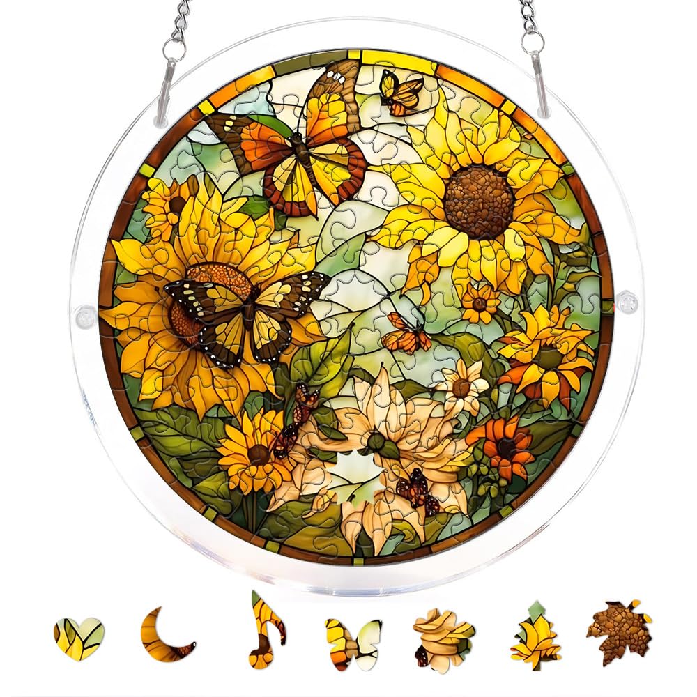 zhuoyaju frontal del girasol mostrando colores vivos y diseño decorativo