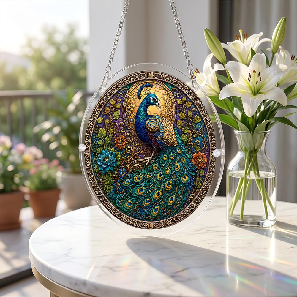 zhuoyaju suncatcher en jardín crea ambiente atractivo al sol