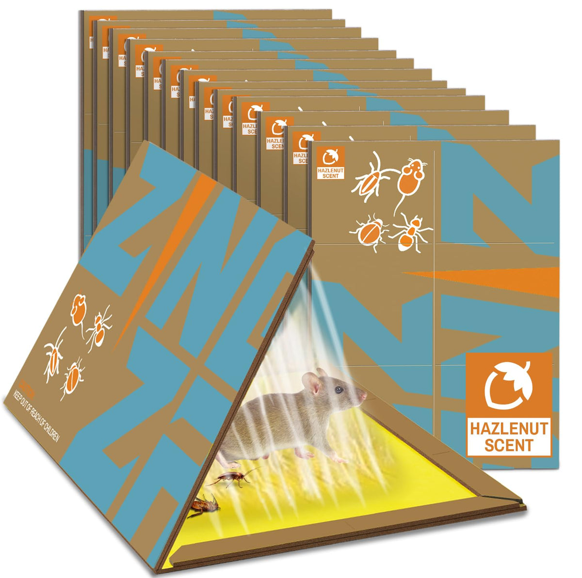 ZingZap empaque frontal mostrando las 10 placas y beneficio captura rápida