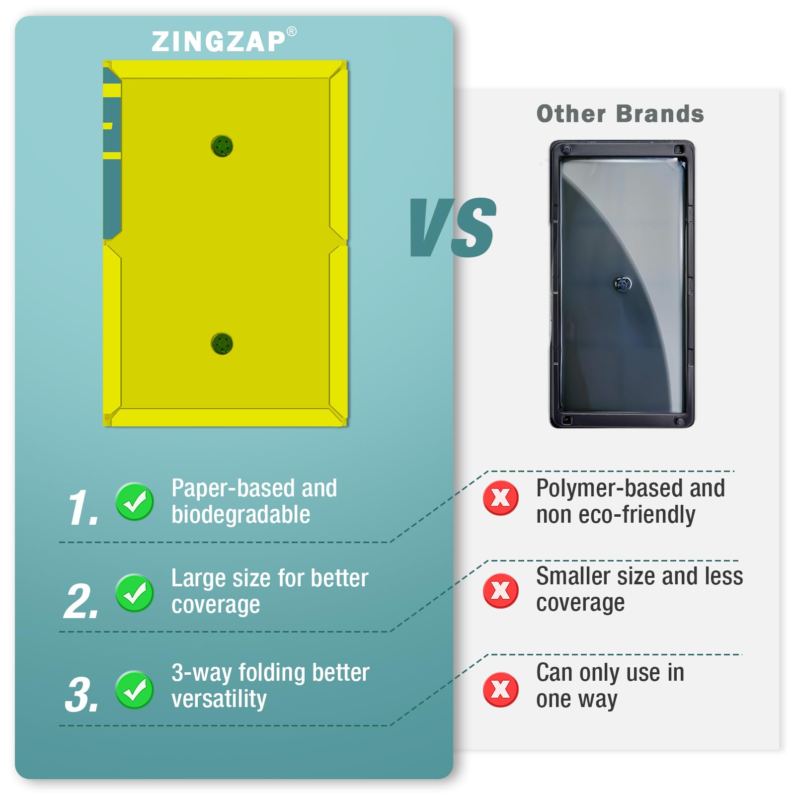 ZingZap trampa con roedor inmovilizado demostrando eficacia rápida y segura