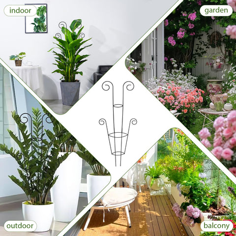 ZOUTOG patrón de rejilla que facilita enrame y soporte vegetal