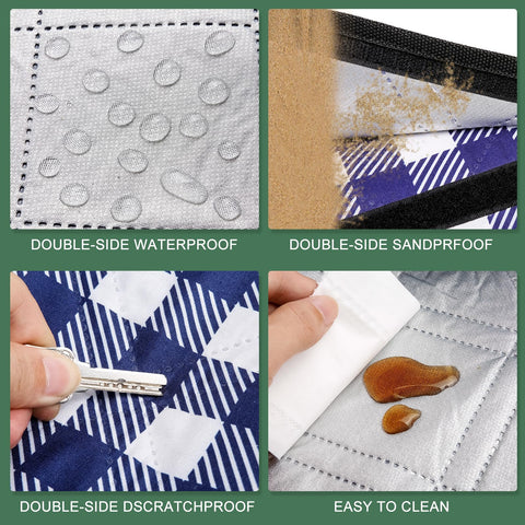 ZUBOND detalle de la base doble de aluminio que evita humedad