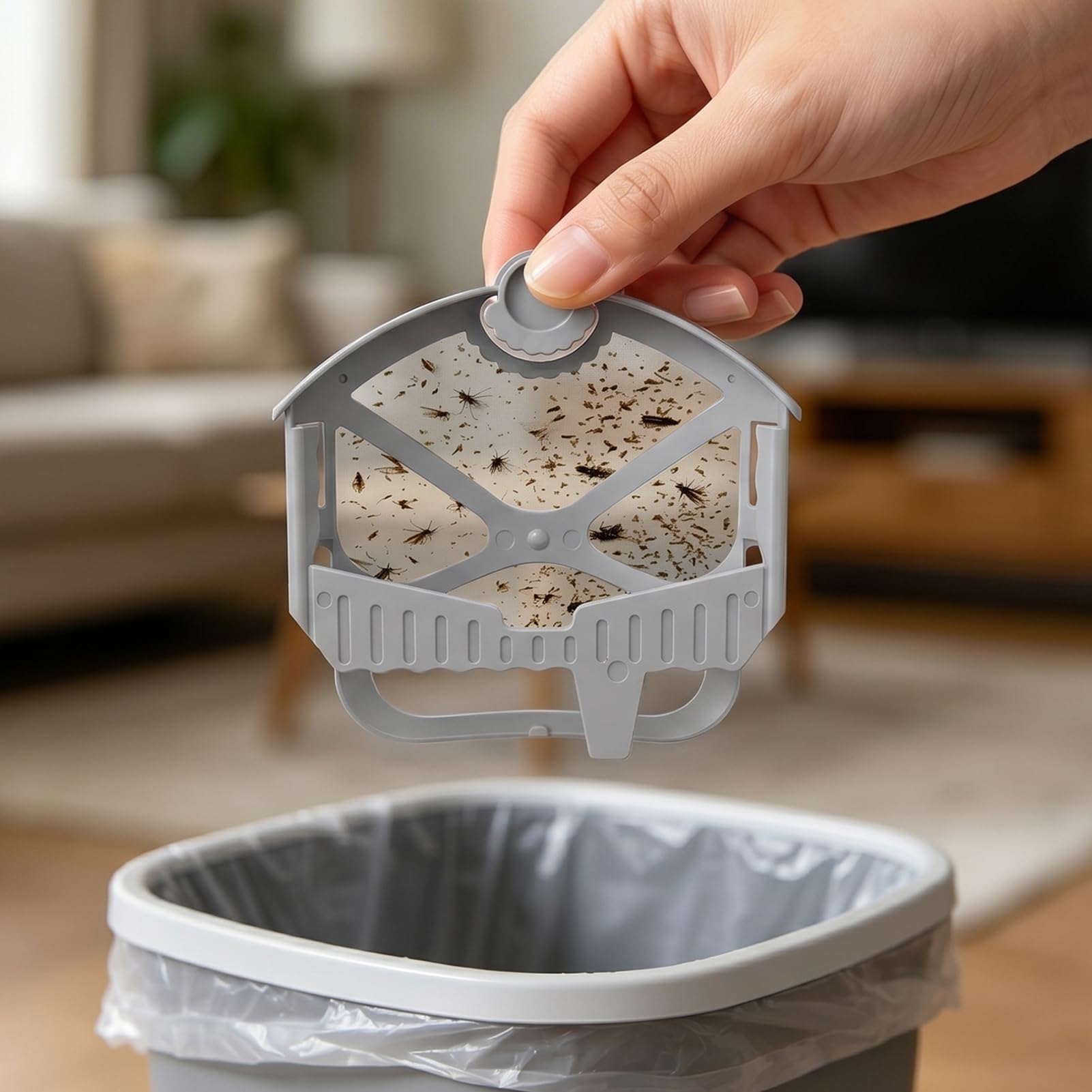 ZUYHNGE trampa en cocina en uso, controlador discreto de insectos interiores