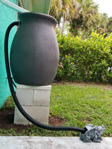 ZY-hosetube enterrado en jardín acuático, camuflaje y durabilidad