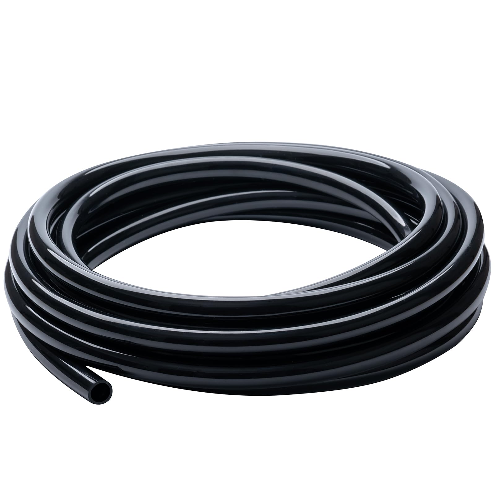 ZY-hosetube vista frontal del rollo con etiquetas y longitud visible
